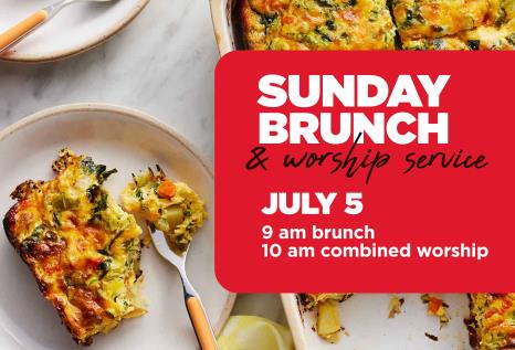 Sunday Brunch & Worship Service