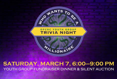 Trivia Night Youth Group Fundraiser